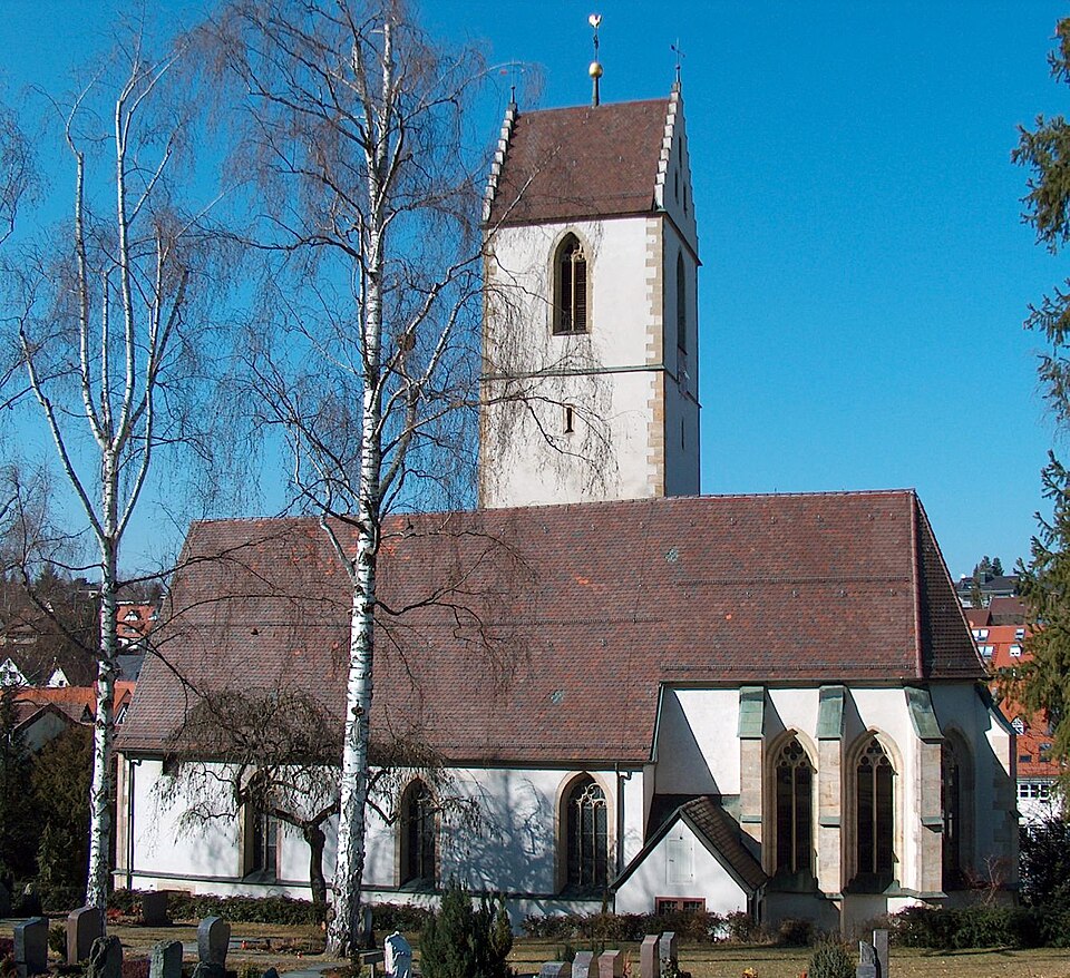 Umzug von Aidlingen nach Zypern per Container: Kirche Aidlingen