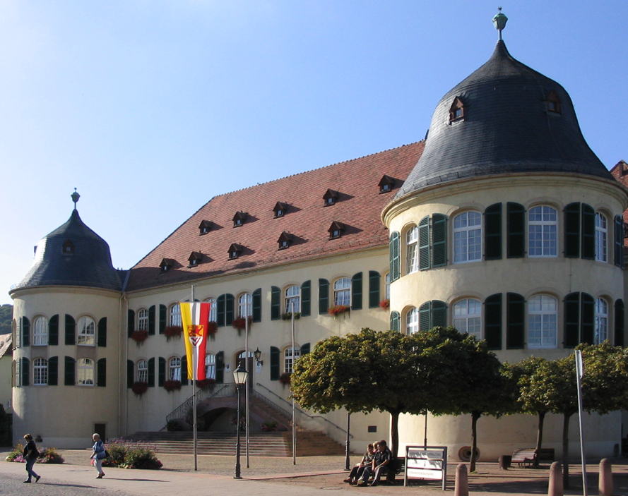 Umzug von Bad Bergzabern nach Zypern per Container: Stadtansicht Bad Bergzabern