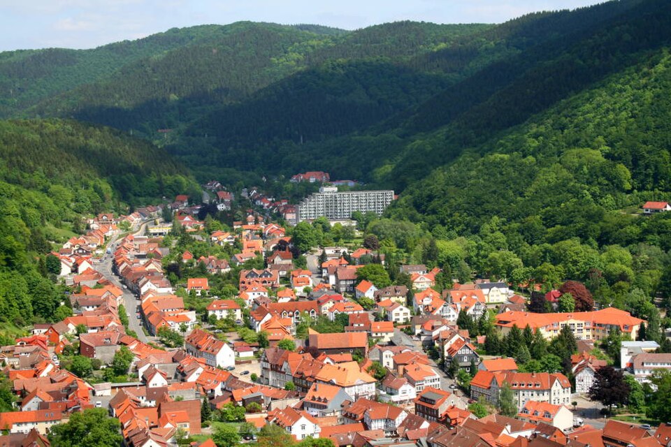 Umzug von Bad Lauterberg im Harz nach Zypern per Palette: Stadtansicht Bad Lauterberg im Harz