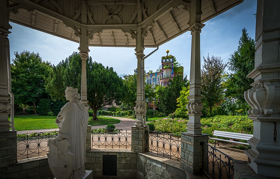 Umzug von Bad Soden am Taunus nach Zypern per Container: Quellenpark Bad Soden in Bad Soden am Taunus
