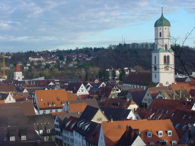 Umzug von Biberach an der Riß nach Zypern per Palette: St. Martin Biberach an der Riss in Biberach an der Riß