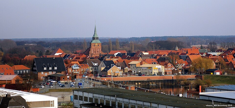 Umzug von Boizenburg nach Zypern per Container: Boizenburger Altstadt