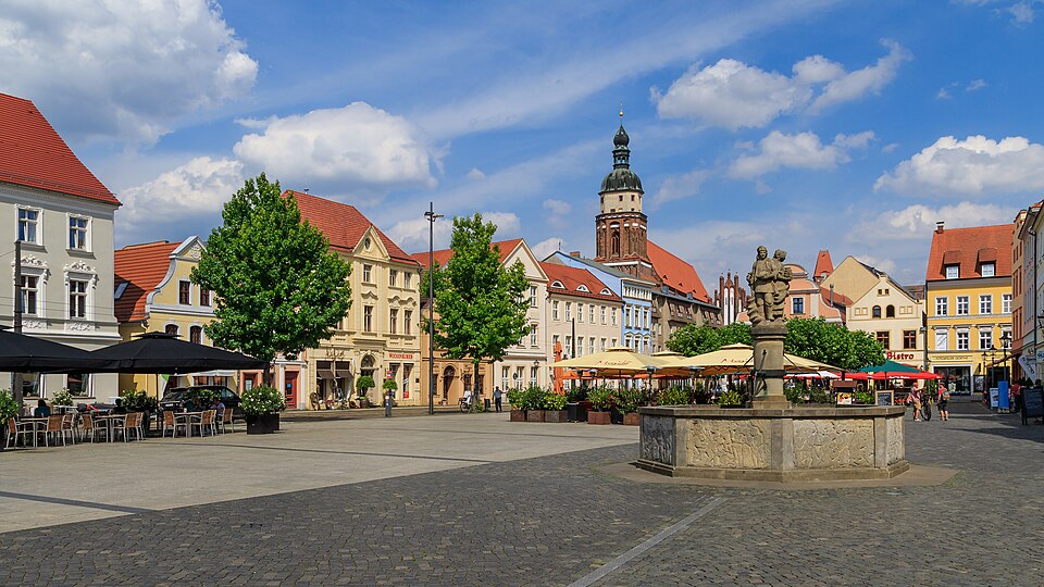 Umzug von Cottbus nach Zypern per Container: Cottbus Altmarkt