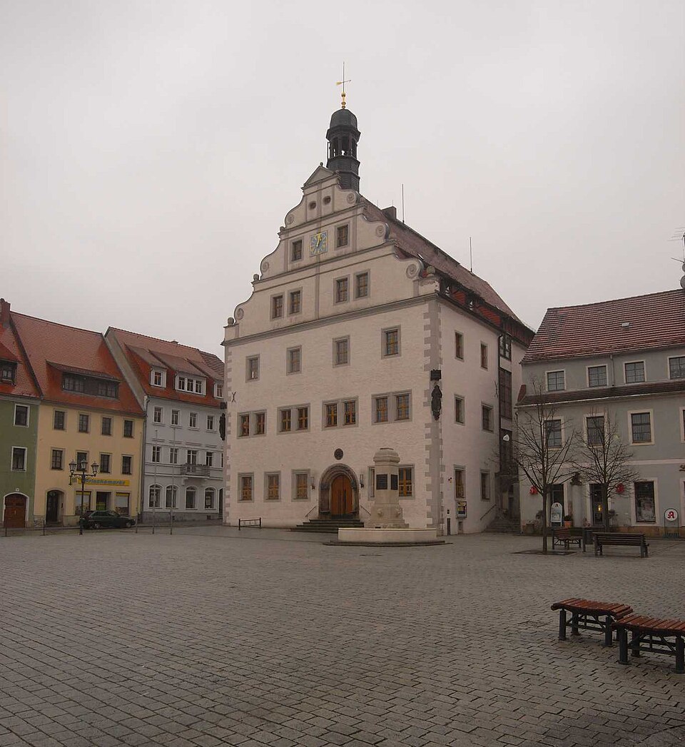 Umzug von Dippoldiswalde nach Zypern per Container: Dippoldiswalde, Rathaus