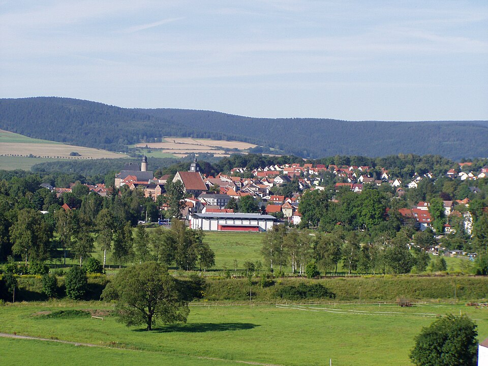 Umzug von Eisfeld nach Zypern per Palette: Stadtansicht Eisfeld