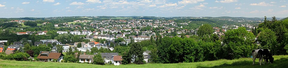 Umzug von Gevelsberg nach Zypern per Container: Stadtansicht Gevelsberg
