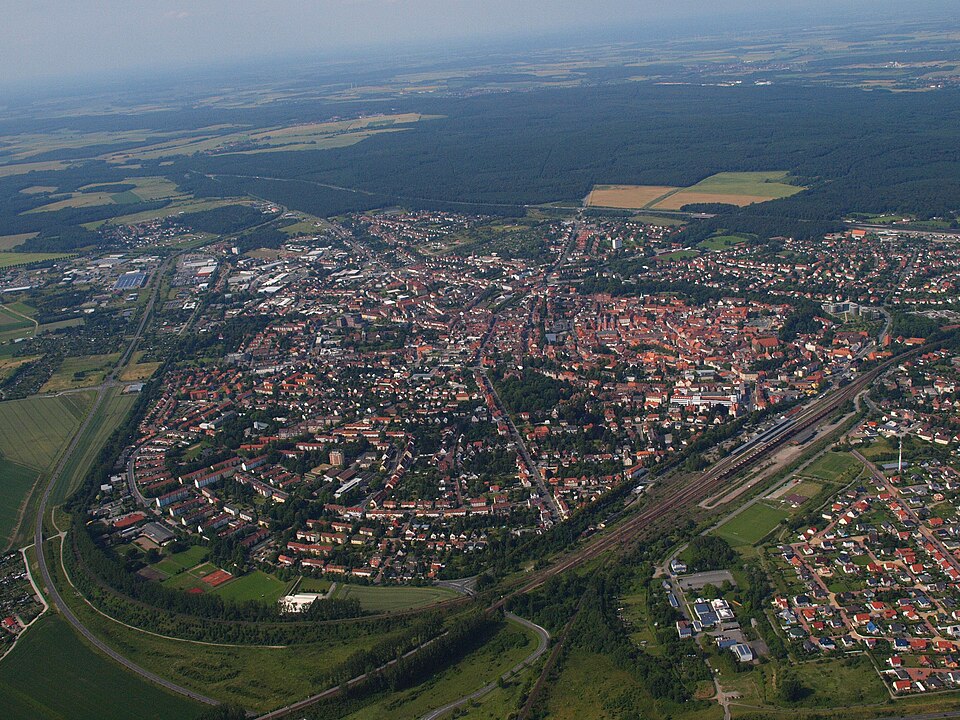 Umzug von Helmstedt nach Zypern per Palette: Stadtansicht Helmstedt