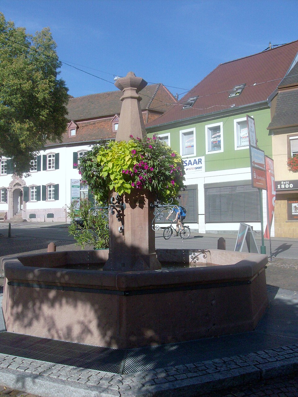Umzug von Herbolzheim nach Zypern per Container: Stadtansicht Herbolzheim