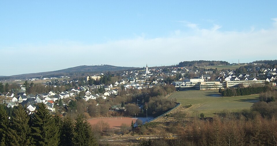 Umzug von Hermeskeil nach Zypern per Container: Stadtansicht Hermeskeil