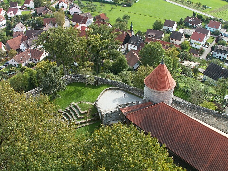 Umzug von Hüttlingen nach Zypern per Container: Niederalfingen aus Sicht der Marienburg in Hüttlingen – Foto: Wikimedia-Autor, CC BY-SA 2.5, via Wikimedia Commons Umzug von Hüttlingen nach Zypern per Container: Niederalfingen aus Sicht der Marienburg in Hüttlingen