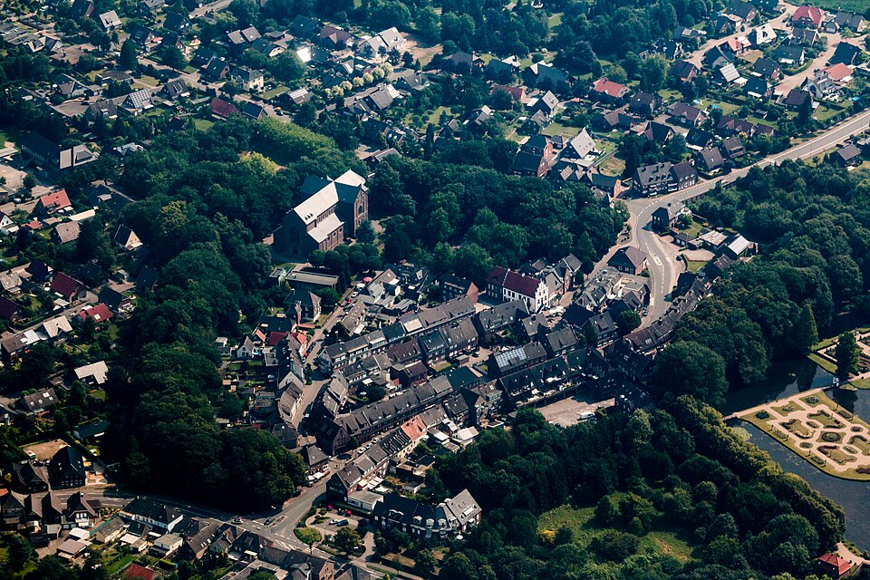 Umzug von Isselburg nach Zypern per Palette: Isselburg, Ortsansicht