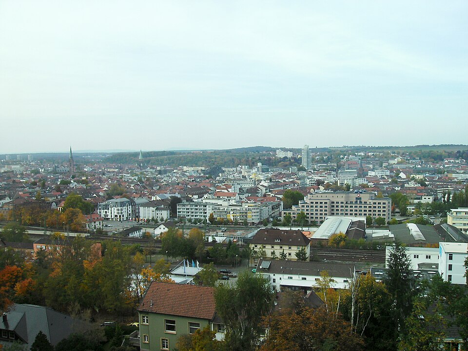 Umzug von Kaiserslautern nach Zypern per Container: Stadtansicht Kaiserslautern