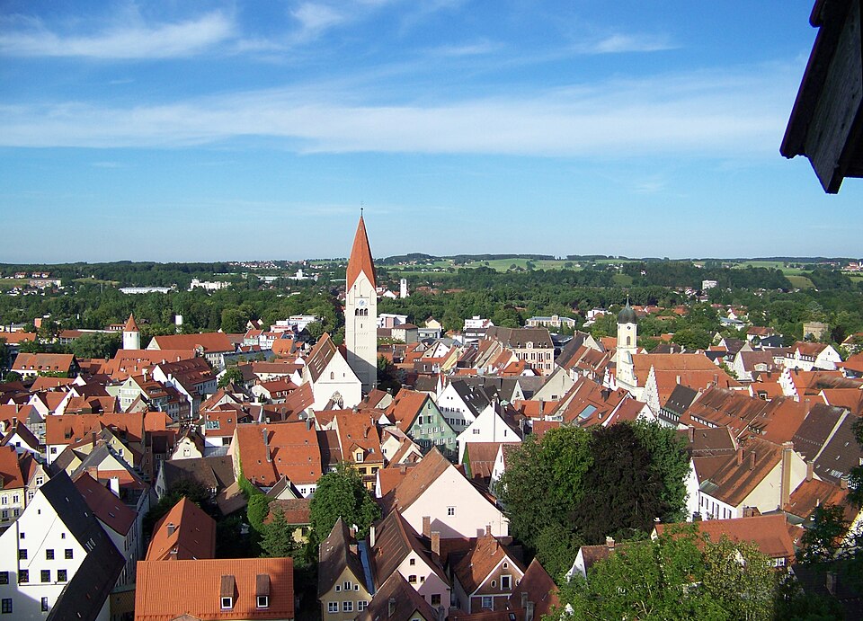 Umzug von Kaufbeuren nach Zypern per Container: Kaufbeurer Altstadt in Kaufbeuren