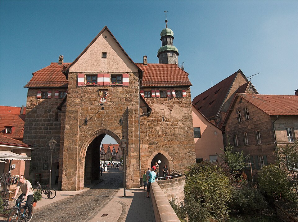 Umzug von Lauf an der Pegnitz nach Zypern per Palette: Stadtansicht Lauf an der Pegnitz