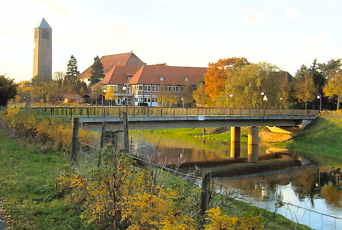 Umzug von Löningen nach Zypern per Container: Stadtansicht Löningen