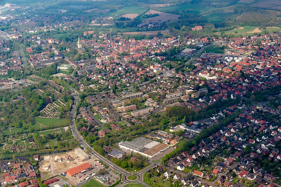 Umzug von Lüdinghausen nach Zypern per Container: Lüdinghausen, Ortsansicht