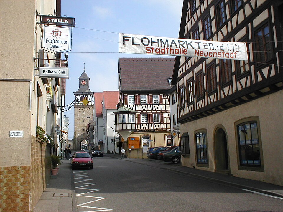 Umzug von Neuenstadt am Kocher nach Zypern per Palette: Neuenstadt in Neuenstadt am Kocher