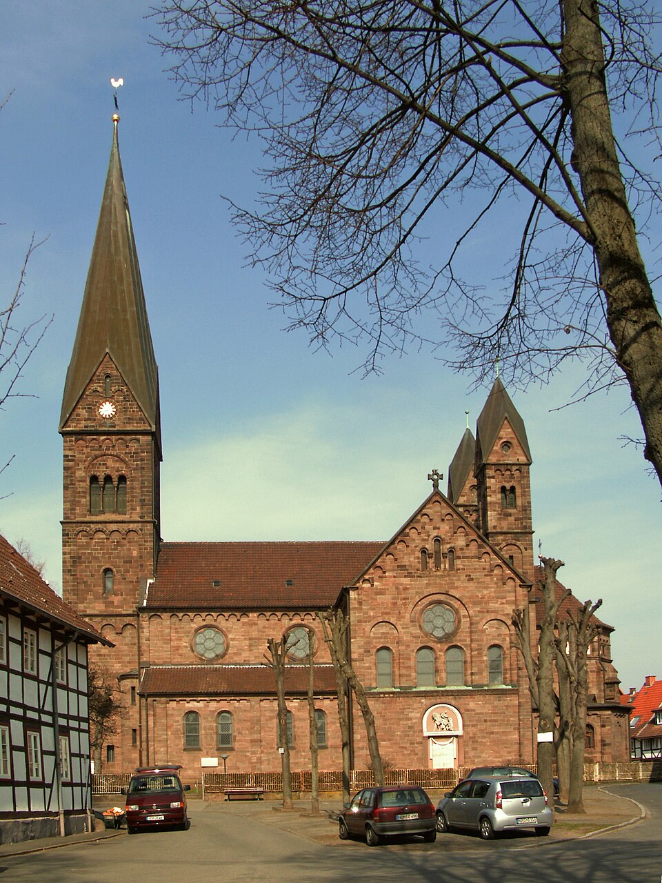 Umzug von Nörten-Hardenberg nach Zypern per Container: Noerten Kirche Martin in Nörten-Hardenberg