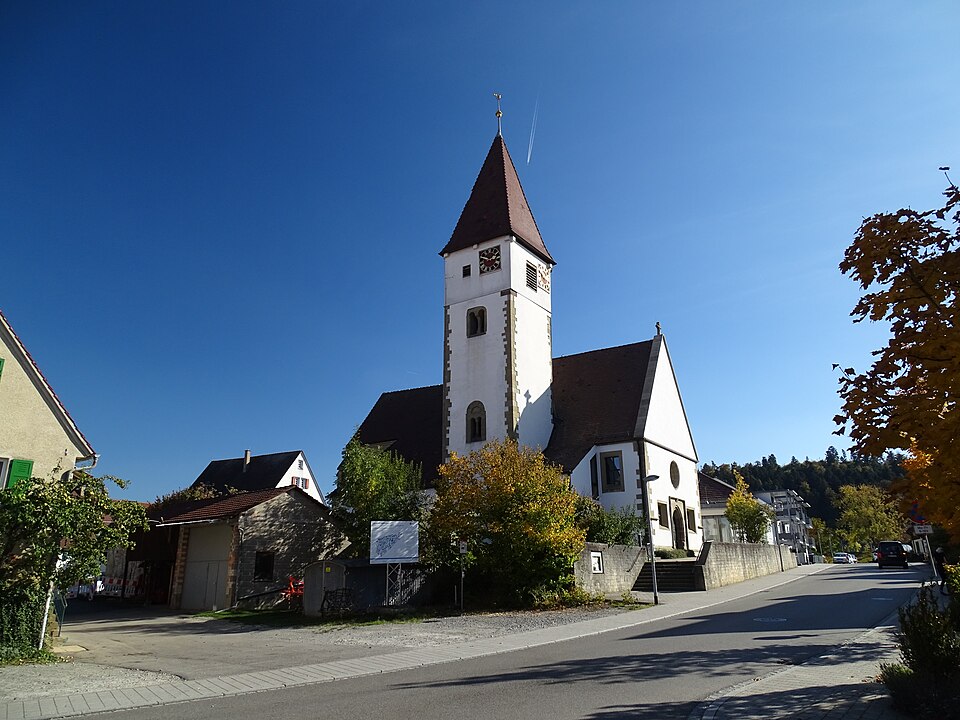 Umzug von Nufringen nach Zypern per Container: Pelagiuskirche Nufringen – Foto: Giftzwerg 88, CC BY-SA 4.0, via Wikimedia Commons Umzug von Nufringen nach Zypern per Container: Pelagiuskirche Nufringen