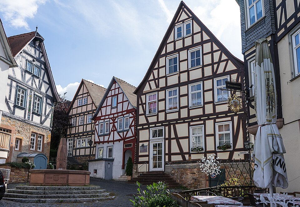 Umzug von Ortenberg nach Zypern per Container: Stadtansicht Ortenberg