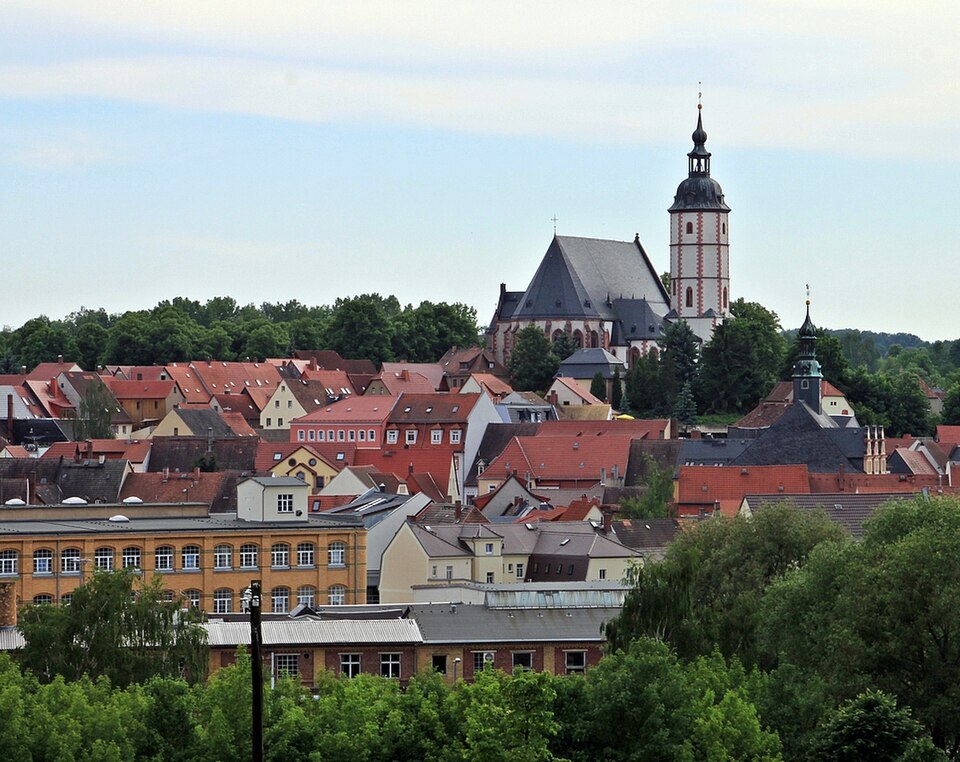 Umzug von Penig nach Zypern per Container: Stadtkirche Unser Lieben Frauen Auf Dem Berge in Penig