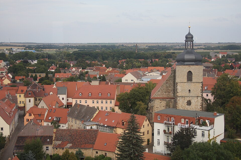 Umzug von Querfurt nach Zypern per Container: Querfurt Skyline