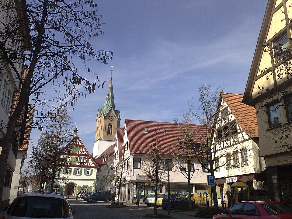Umzug von Renningen nach Zypern per Container: Stadtansicht Renningen – Foto: Jerchel, CC BY-SA 3.0, via Wikimedia Commons Umzug von Renningen nach Zypern per Container: Stadtansicht Renningen