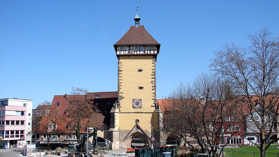 Umzug von Reutlingen nach Zypern per Container: Reutlingen Tübinger Tor