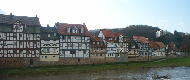 Umzug von Rotenburg an der Fulda nach Zypern per Palette: Historische haeuser rotenburg in Rotenburg an der Fulda