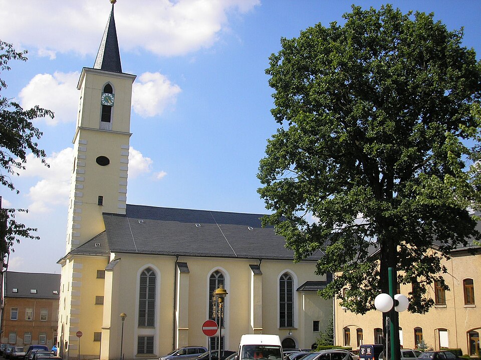 Umzug von Schleiz nach Zypern per Container: Stadtkirche Schleiz – Foto: Michael Sander, CC BY-SA 3.0, via Wikimedia Commons Umzug von Schleiz nach Zypern per Container: Stadtkirche Schleiz