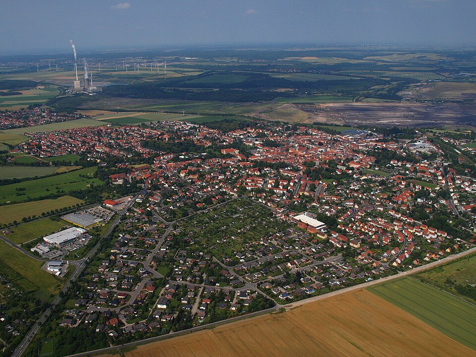Umzug von Schöningen nach Zypern per Palette: Stadtansicht Schöningen