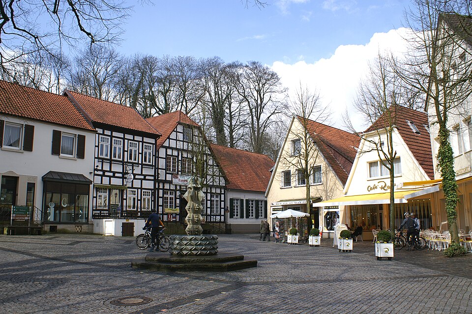 Umzug von Tecklenburg nach Zypern per Container: Tecklenburg, Marktplatz