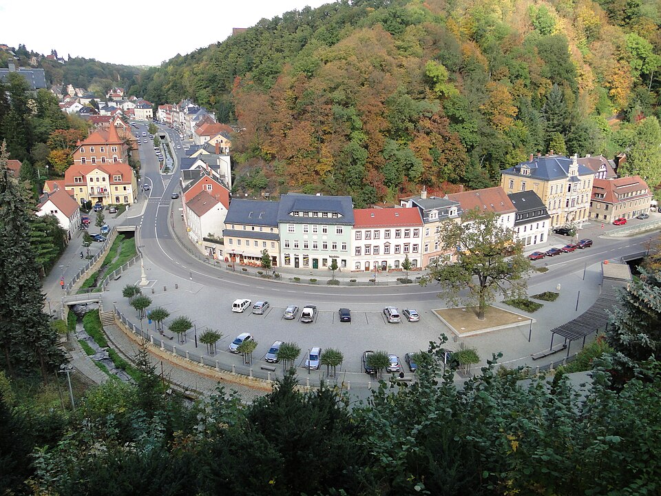Umzug von Tharandt nach Zypern per Container: Tharandt Übersicht – Foto: Paulae, CC BY 3.0, via Wikimedia Commons Umzug von Tharandt nach Zypern per Container: Tharandt Übersicht