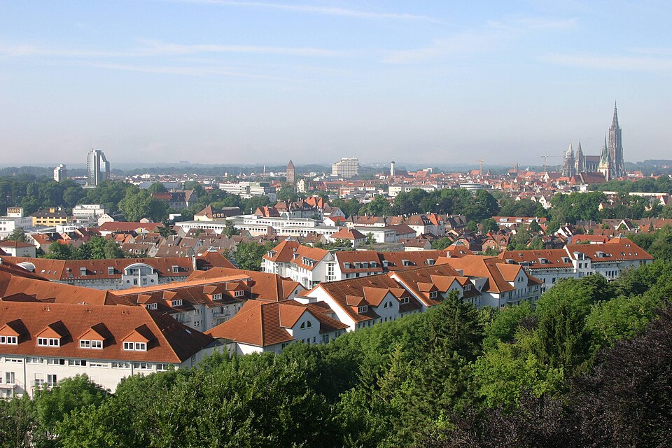 Umzug von Ulm nach Zypern per Container: Ulm vom sprollheim aus