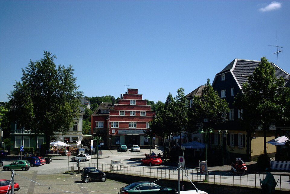 Umzug von Wipperfürth nach Zypern per Container: Wipperfürth Marktplatz